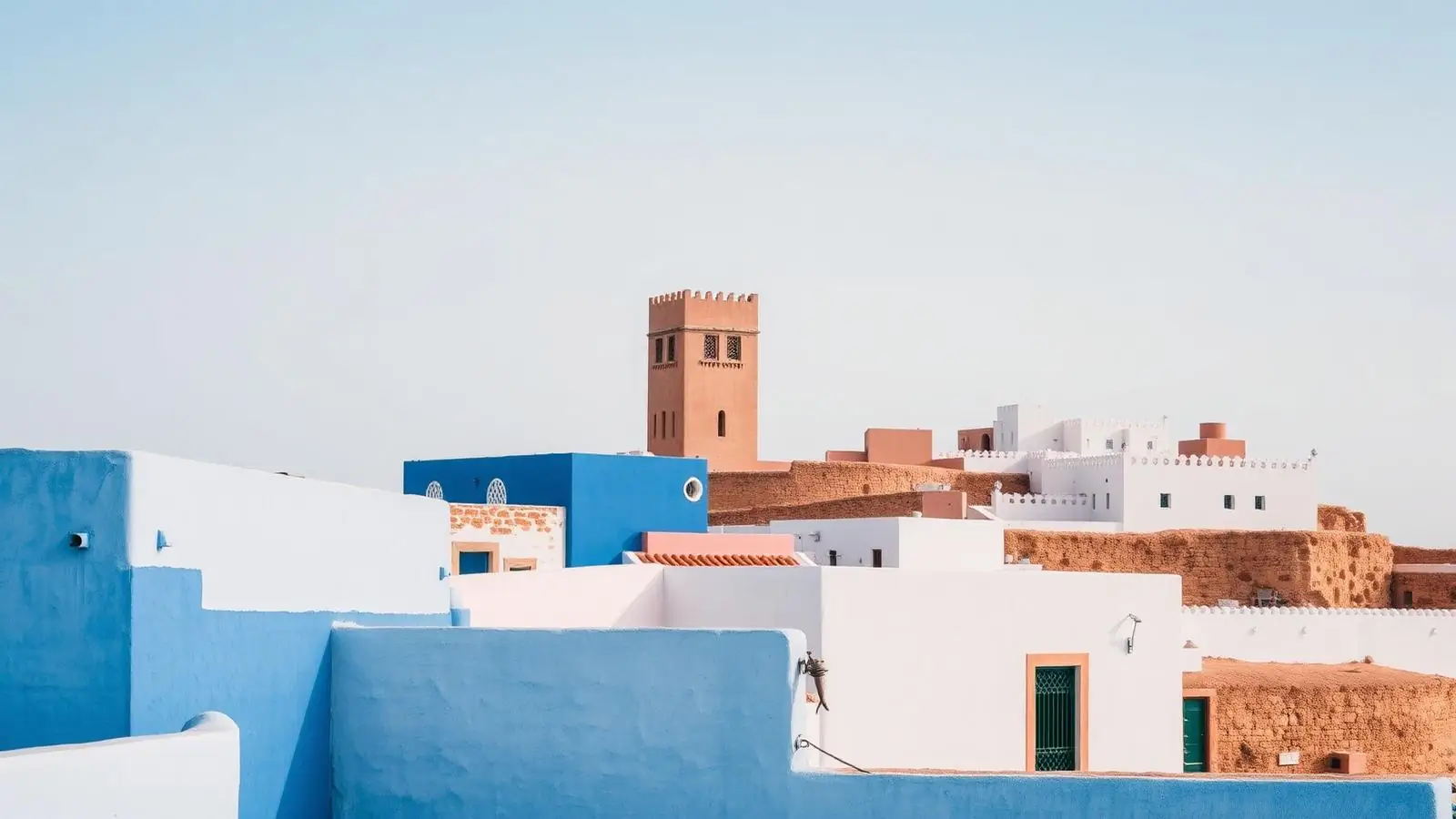 Vue de Rabat, Maroc